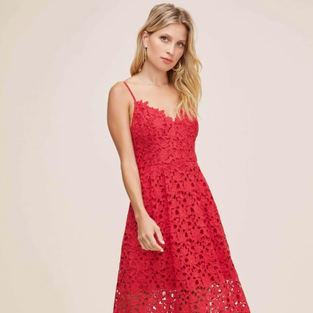 Lace Midi Dress